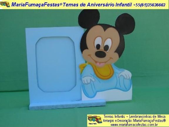 Imagem 08 - Lembrancinhas de Mesa do Mickey, Lembrancinha Infantil, Centrinho de Mesa, Decoraão de Aniversrio Infantil