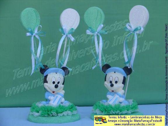 Imagem 10 - Lembrancinhas de Mesa do Mickey, Lembrancinha Festa Infantil, Centrinho de Mesa Aniversrio de Criana, Decoraão de Aniversrio Infantil