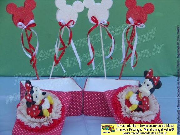 Imagem 11 - Lembrancinhas de Mesa do Mickey, Lembrancinha Festa Infantil, Centrinho de Mesa Aniversrio de Criana, Decoraão de Aniversrio Infantil
