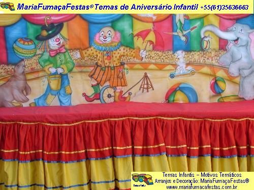 Velinha Temática Arranjo - Decoração Gatinha Marie MariaFumaçaFestas  (61)35636663 - Temas de Aniversário Infantil - Circo Patatí-Patatá,  Aniversário Infantil, Galeria de Temas - foto ampliada 01