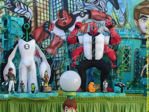 Foto de Decoraão de Festa de Aniversrio Infantil - Motivo Temtico Ben 10 (07)