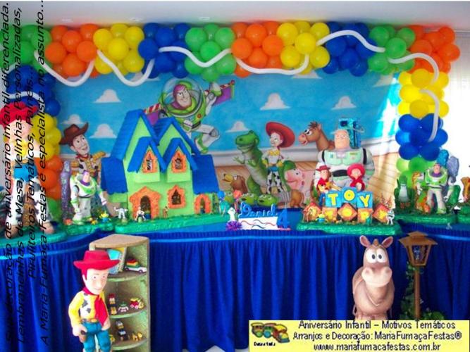 Foto-Toy-Story-MariaFumacaFestas-02 - Decoraão Festa de Aniversrio Infantil  Toy Story Fumaa Festas