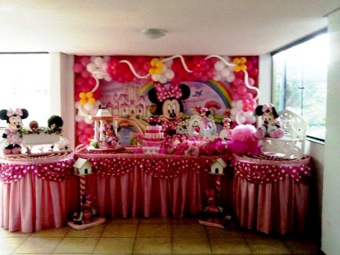 Temas Infantis desenvolvidos pela Maria Fumaa Festas - Decoraão de festa Minnie Rosa da Maria Fumaa Festas (08)