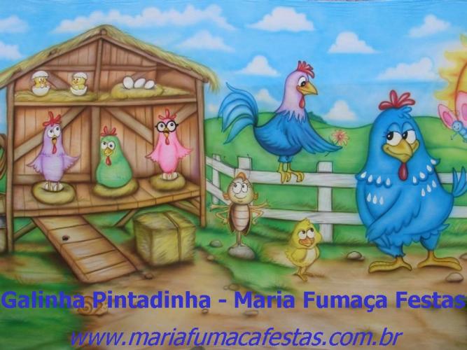 Decoraão Festa de Aniversrio Infantil Galinha Pintadinha da Maria Fumaa Festas (07)