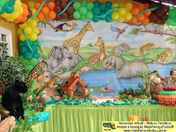 Temas Infantis - Aniversrio do Safari (foto 01)