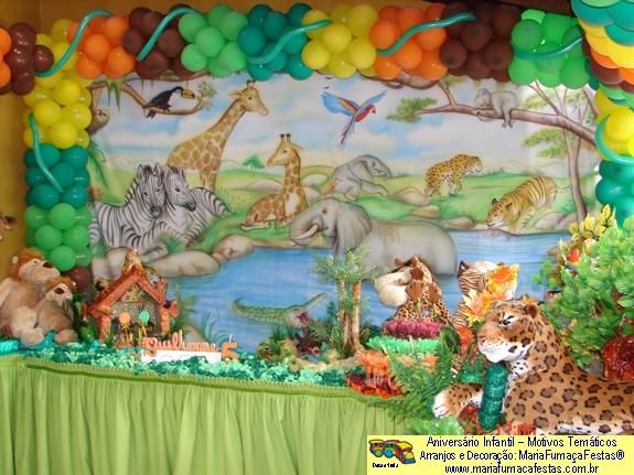 Temas Infantis - Aniversrio do Safari (foto 10)